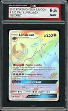 2017 Sun & Moon Lunala-GX #153 card