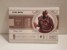 2010 Panini National Treasures Luol Deng #14 card
