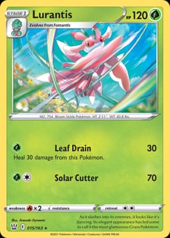 Battle Styles Lurantis #15 card