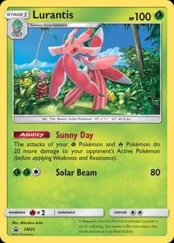 SM Black Star Promos Lurantis #SM25 card