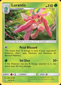 Unified Minds Lurantis #16 card