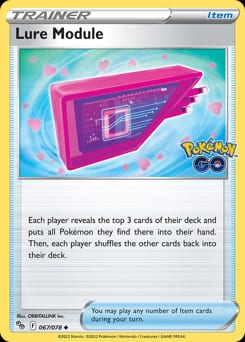 Pokémon GO Lure Module #67 card