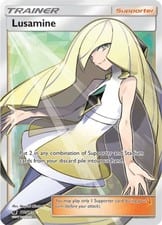 2017 Crimson Invasion Lusamine #110 card
