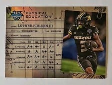 2024 Bowman University Chrome Physical Education Set Luther Burden III #PE-17 card