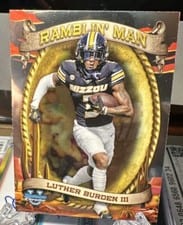 2024 Bowman University Chrome Ramblin' Man Set Luther Burden III #RM-1 card