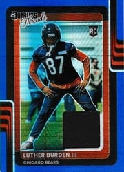 2025 Donruss Optic Donruss Threads Luther Burden III #5 card