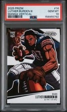 2025 Panini Prizm Manga - Vertical Luther Burden III #14 card