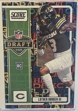 2025 Score NFL Draft Luther Burden III #7 card
