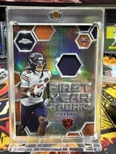 2025 Topps Chrome First Year Fabric Luther Burden III #FYF-LB card