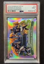 2025 Donruss Optic Downtown Duos Luther Burden III/Rome Odunze #10 card