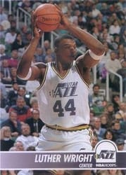 1994-95 Hoops Base Set Luther Wright #215 card