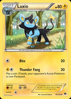 BREAKpoint Luxio #45 card