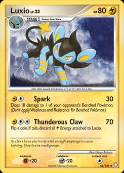 Legends Awakened Luxio #62 card