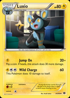 Next Destinies Luxio #44 card