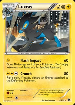Next Destinies Luxray #46 card