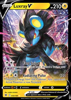 Astral Radiance Luxray V #50 card