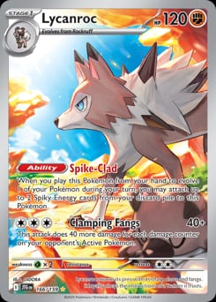 Journey Together Lycanroc #166 card