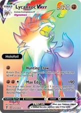 Evolving Skies Lycanroc VMAX #213 card