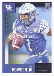 2020 Score Base Set Lynn Bowden Jr. #436 card
