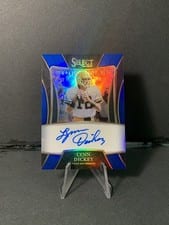 2021 Panini Select Signatures Select Lynn Dickey #SSP-LDI card