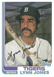 1982 Topps Base Set Lynn Jones #64 card