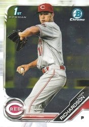 2019 Bowman Chrome Prospects Lyon Richardson #BCP-95 card