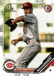 2019 Bowman Prospects Lyon Richardson #BP-95 card