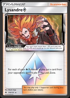 Forbidden Light Lysandre ◇ #110 card