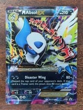 XY Black Star Promos M Absol-EX #XY63 card