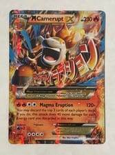XY Black Star Promos M Camerupt-EX #XY198 card