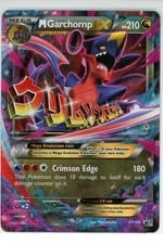XY Black Star Promos M Garchomp-EX #XY168 card