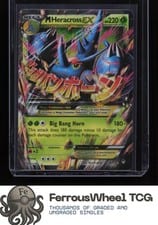 2014 Furious Fists M Heracross-EX #5 card