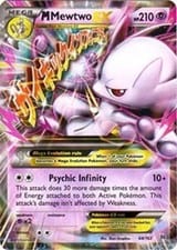 BREAKthrough M Mewtwo-EX #64 card