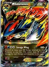 XY Black Star Promos M Salamence-EX #XY171 card