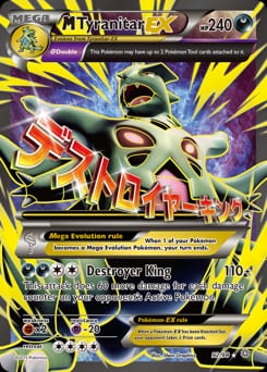 2015 Ancient Origins M Tyranitar-EX #92 card