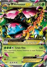 XY M Venusaur-EX #2 card