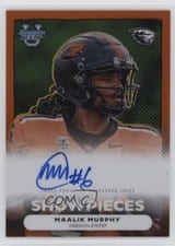2025 Bowman University Best Bowman Showpieces Autographs Refractor Maalik Murphy #BSA-MAM card