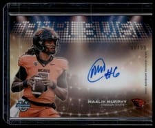 2025 Bowman University Chrome Campus Visit Autographs Maalik Murphy #CVA-MAM card