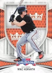 2024 Panini Crusade Base Set Mac Horvath #77 card