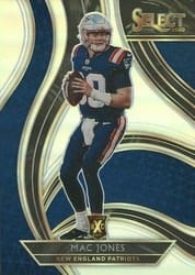 2020 Panini Select Base Set Mac Jones #405 card