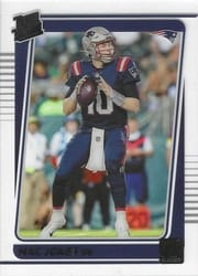 2021 Clearly Donruss Base Set Mac Jones #55 card