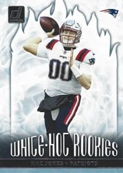 2021 Donruss White-Hot Rookies Mac Jones #WHR-MJO card
