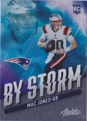 2021 Panini Absolute By Storm Mac Jones #9 card