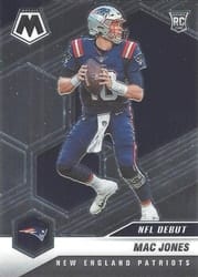 2021 Panini Mosaic Base Set Mac Jones #245 card