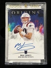 2021 Panini Origins Rookie Autographs Mac Jones #RA-MJ card