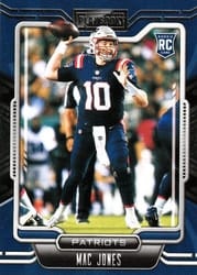 2021 Panini Playbook Base Set Mac Jones #109 card