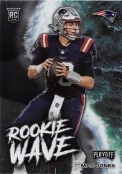 2021 Panini Playoff Rookie Wave Mac Jones #RW-MJO card