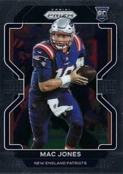 2021 Panini Prizm Base Set Mac Jones #336 card