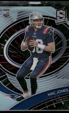 2021 Panini Spectra Mac Jones Hyper #140 card
