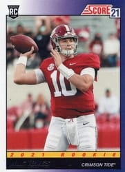2021 Score 1991 Throwback Mac Jones #TB9 card